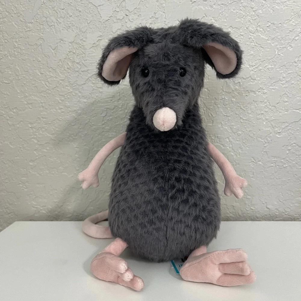 AUTHENTIC‼️ NWT Jellycat Lachlan Sad Rat - FAST SHIPPING